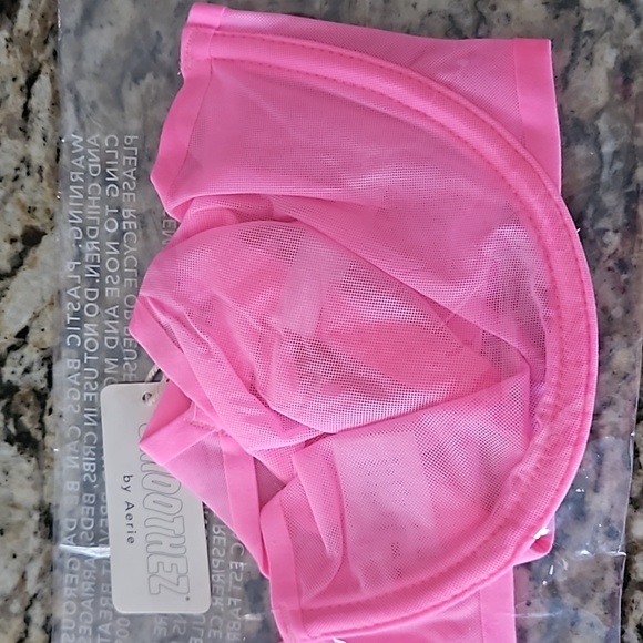 *NWT* Aeri Smoothez Unlined Mesh Bra - Picture 10 of 12